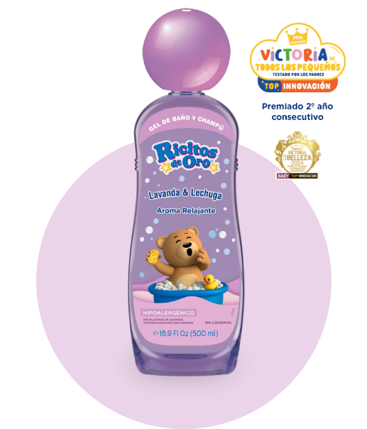 Gel-champú 2en1 Lavanda & Lechuga