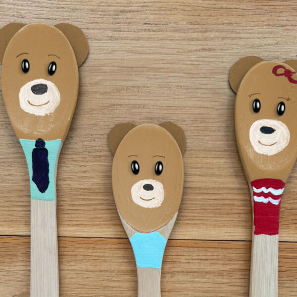 Manualidad infantil sencilla: crea la familia del Osito Ro al completo