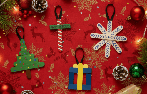 🎄4 adornos para el árbol de Navidad fáciles para hacer en familia