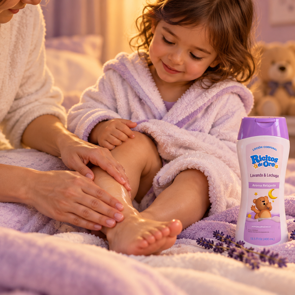 Masaje relajante para bebes y niñ@s antes de ir a dormir