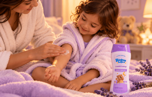 Masaje relajante para bebes y niñ@s antes de ir a dormir